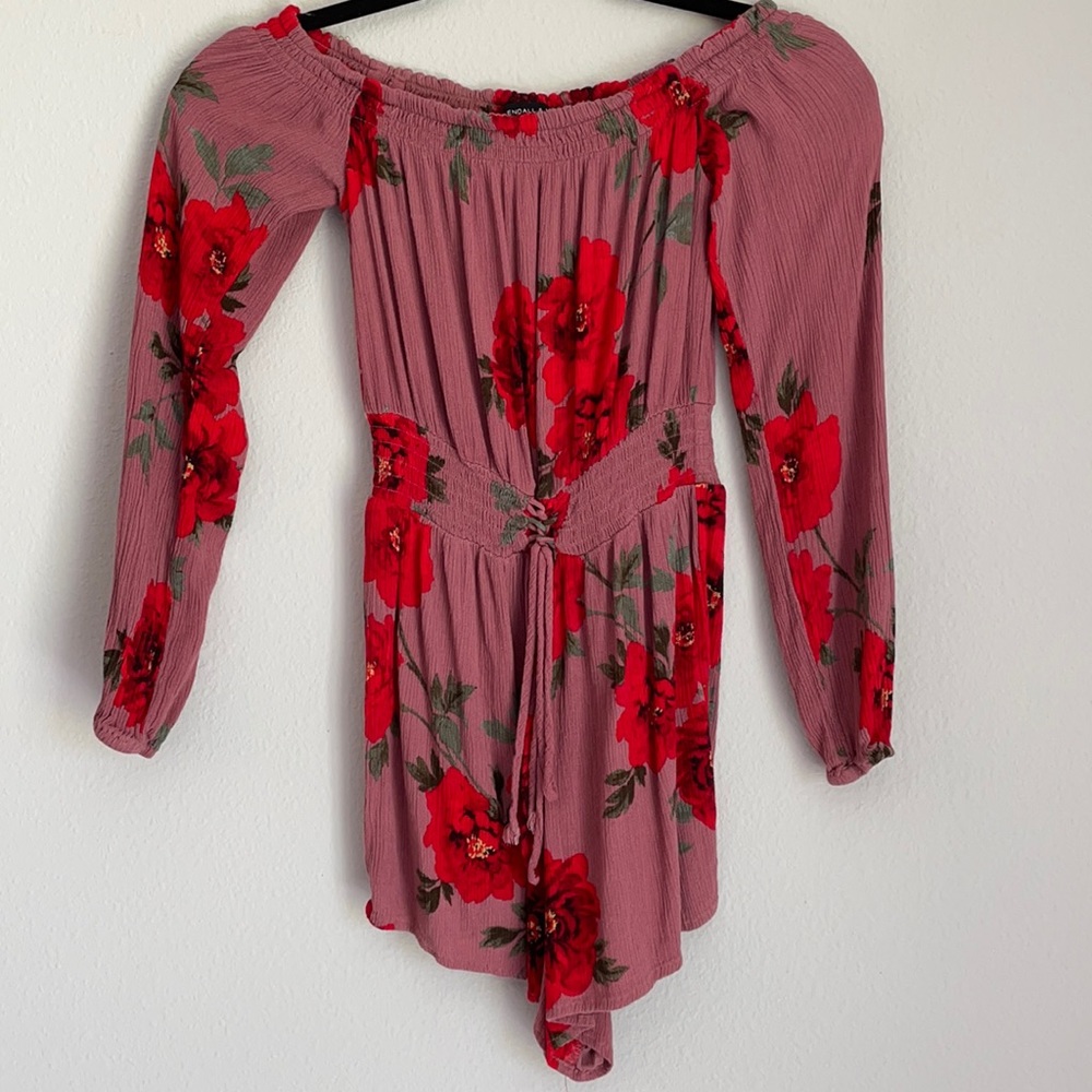 Kendall & Kylie long sleeve romper